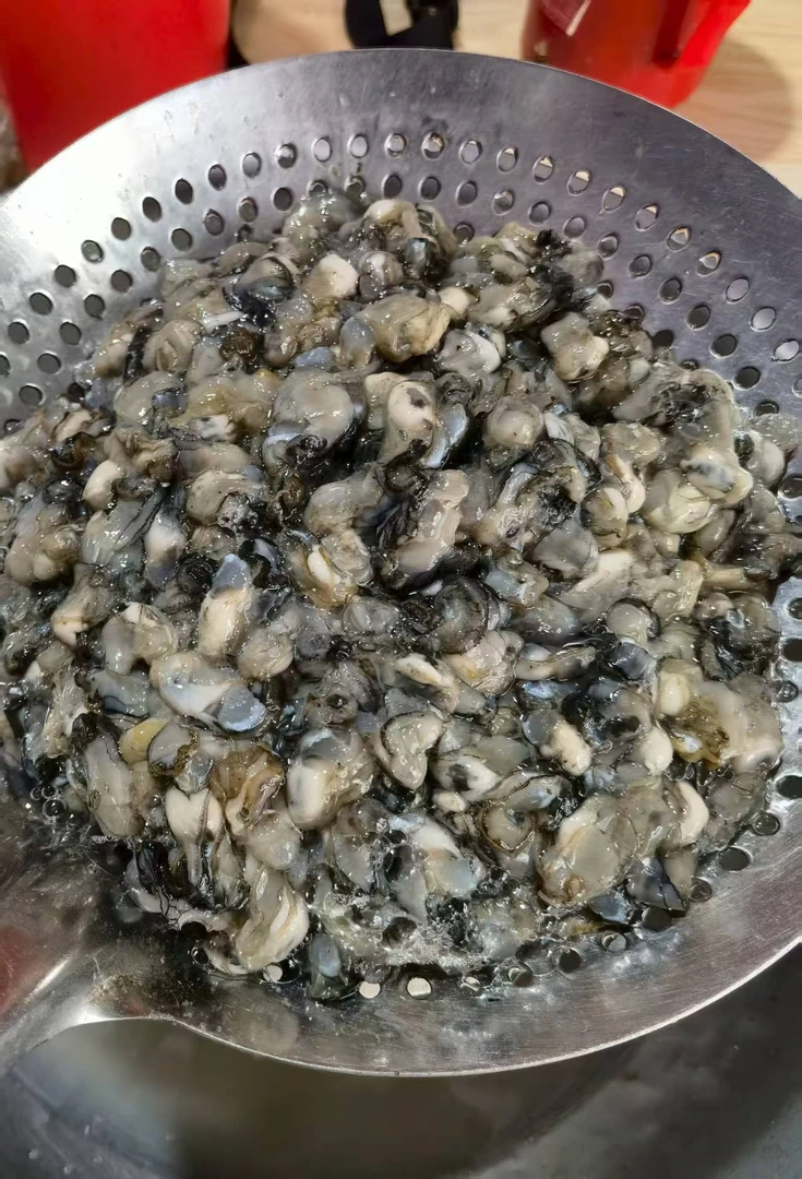 福建莆田新鲜现开小海蛎含原浆无泡淡水海蛎生蚝500克