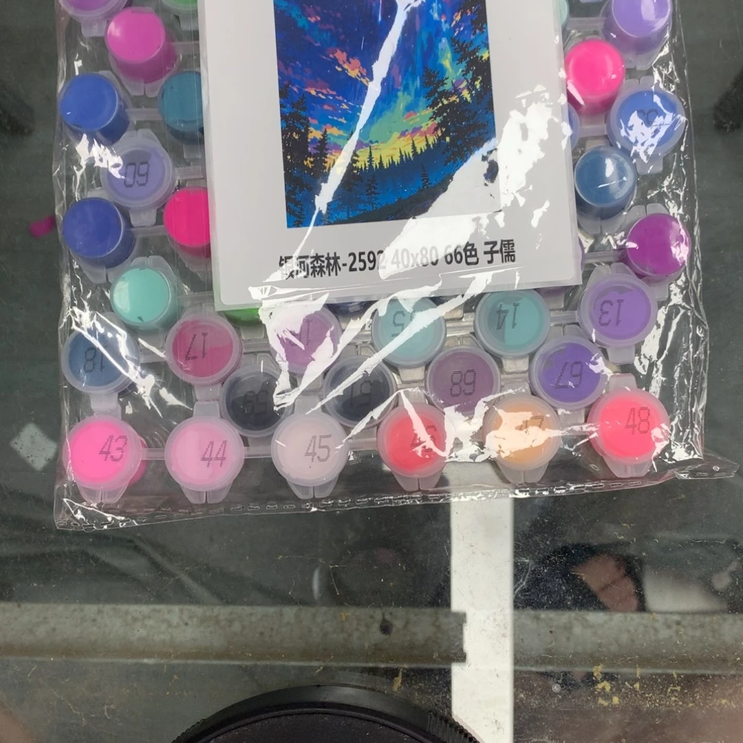 亚麻布水*银河森林大尺寸亚麻布