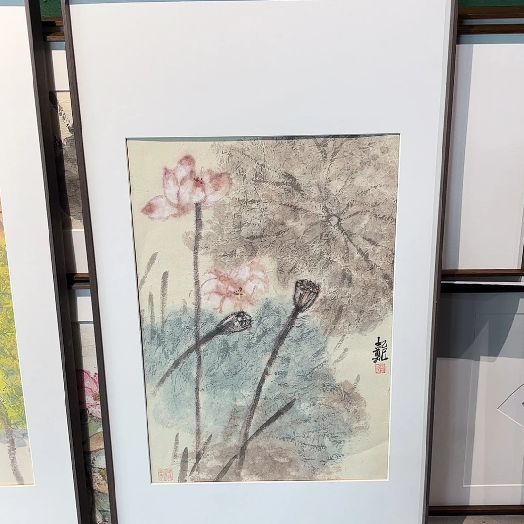 国画谓*孙志勇带框精装裱