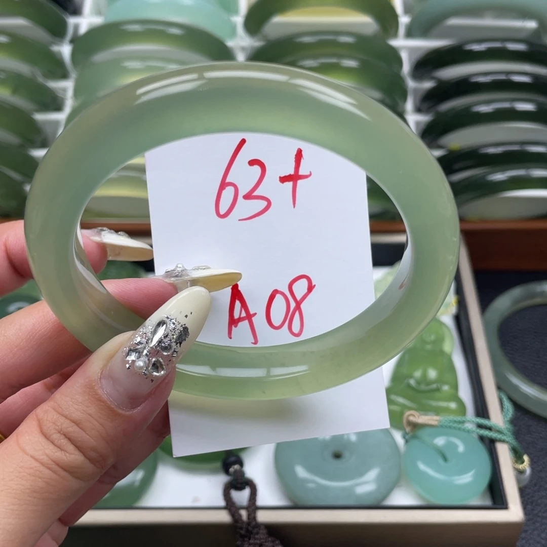 蛇纹石玉未镶嵌手镯喜*?