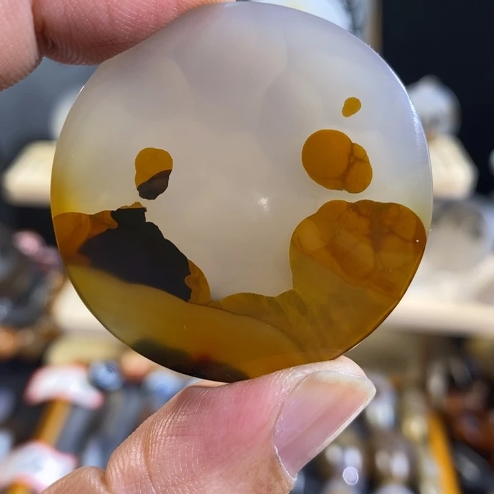 【闪购商品】玛瑙/玉髓吊坠(不含链)未镶嵌赵**.