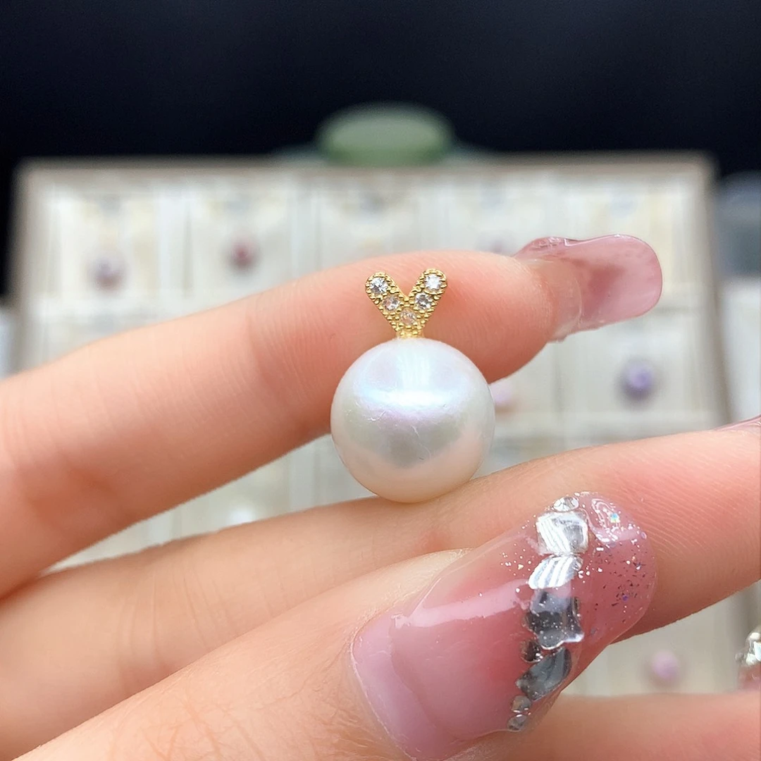 淡水珍珠颈饰合金