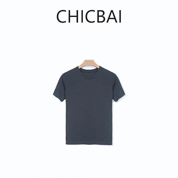 CHICBAI 自留闭眼入 120支奢华澳洲羊毛百搭显瘦T恤