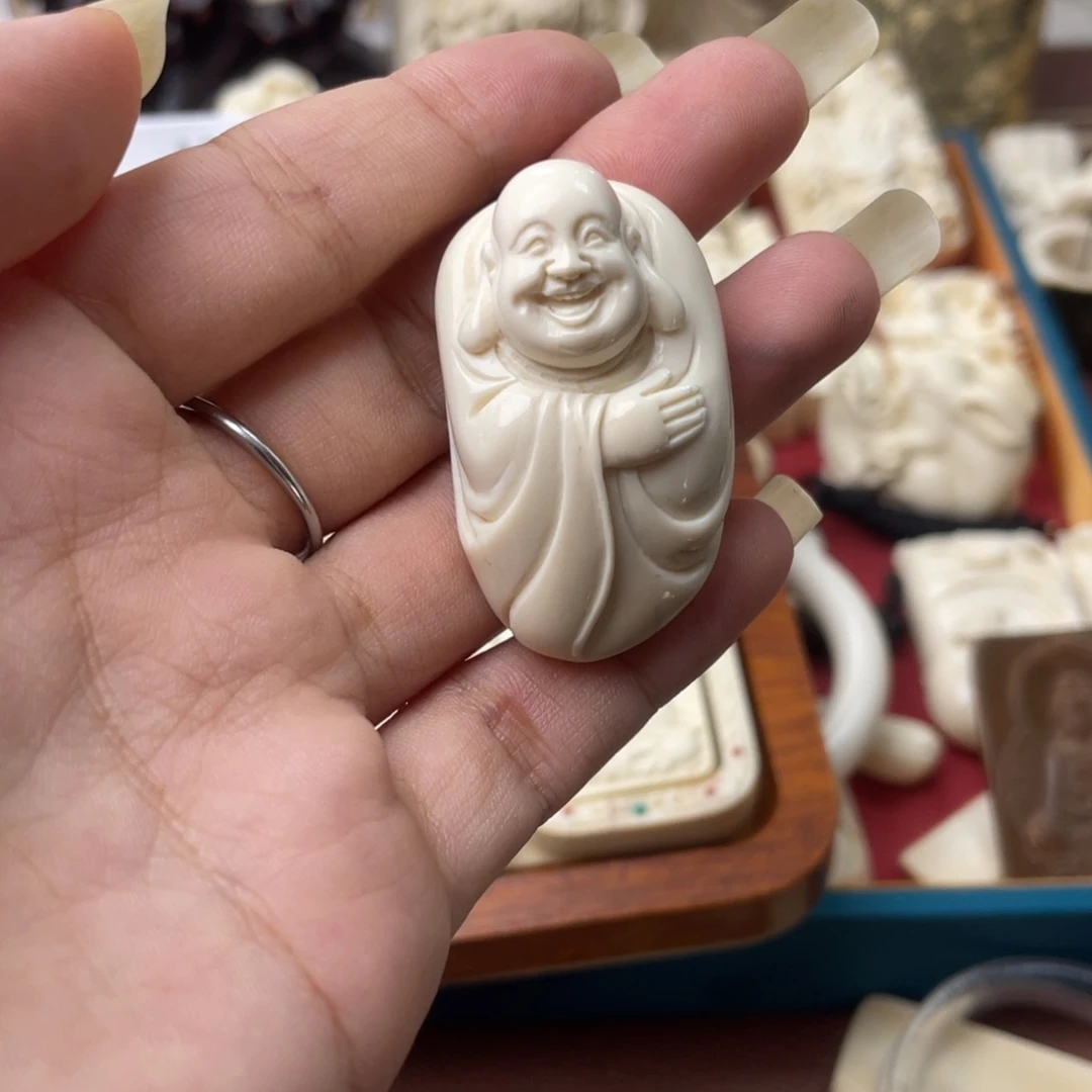 手串/手链/手镯猛犸象牙特价福利笑佛吊坠微瑕