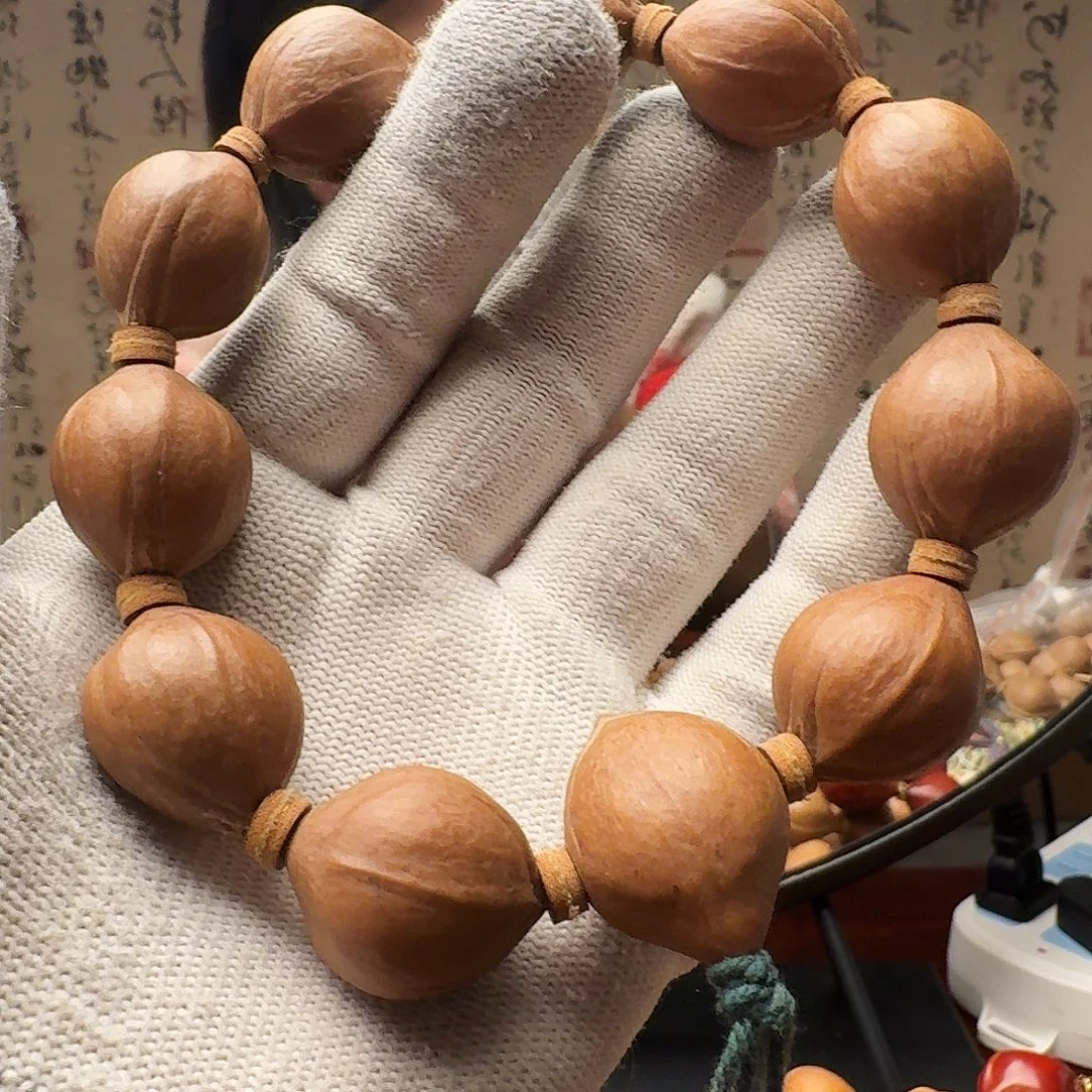 橄榄核把件梅林小圆