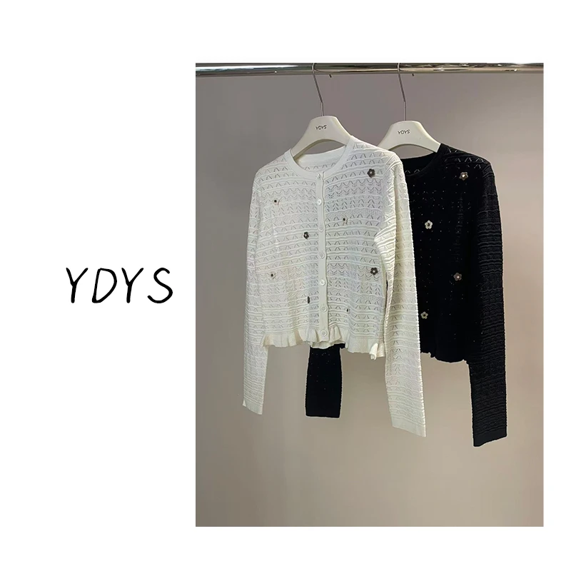 【YDYS】25K00689 2025新款时尚气质小众针织衫