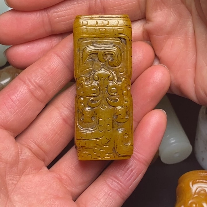 【闪购商品】和田玉挂件未镶嵌菡*