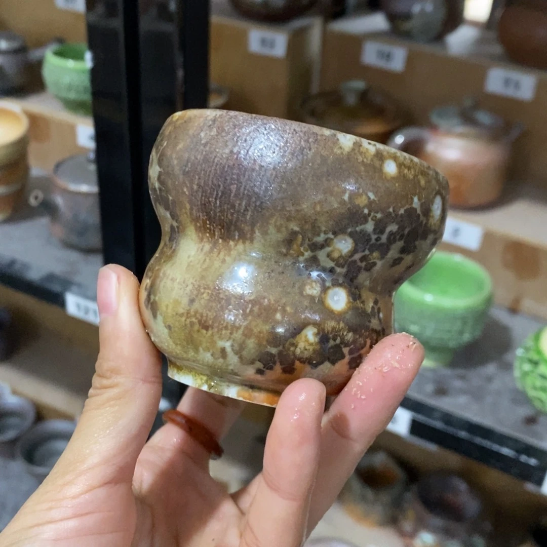 陶园柴烧，精品高货。4瑕疵