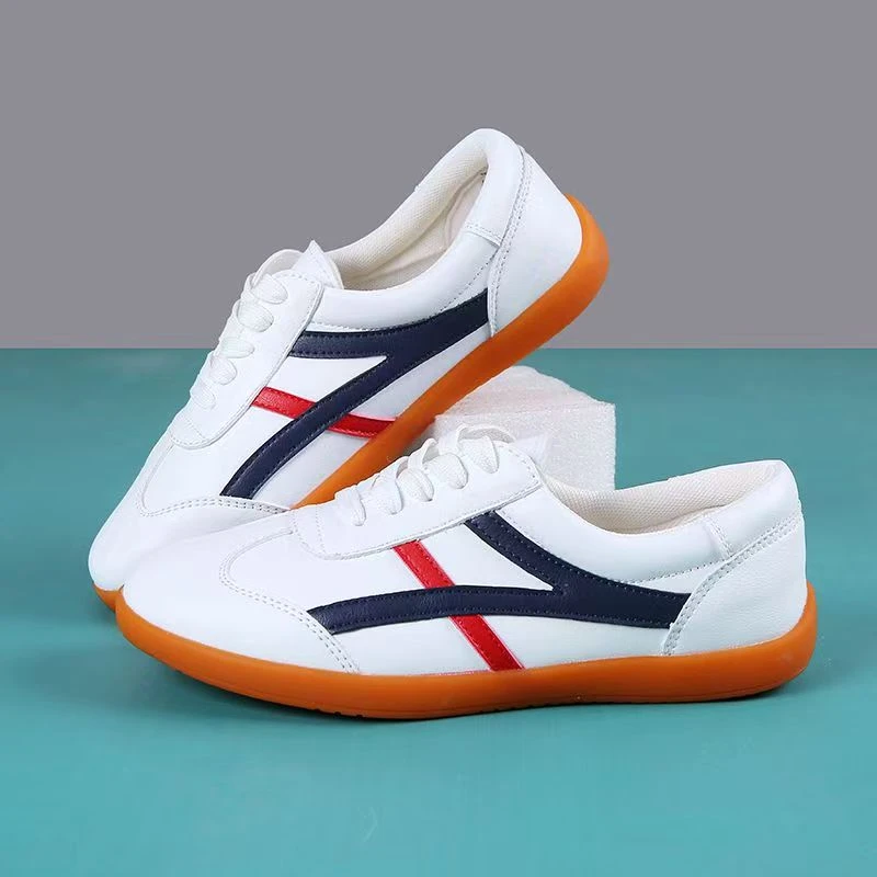 大拳师CL牛筋底太极鞋男女款防滑耐磨武术皮鞋太极鞋C(D/W)04