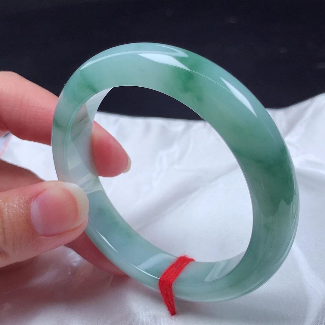 翡翠未镶嵌手镯53圈y563320