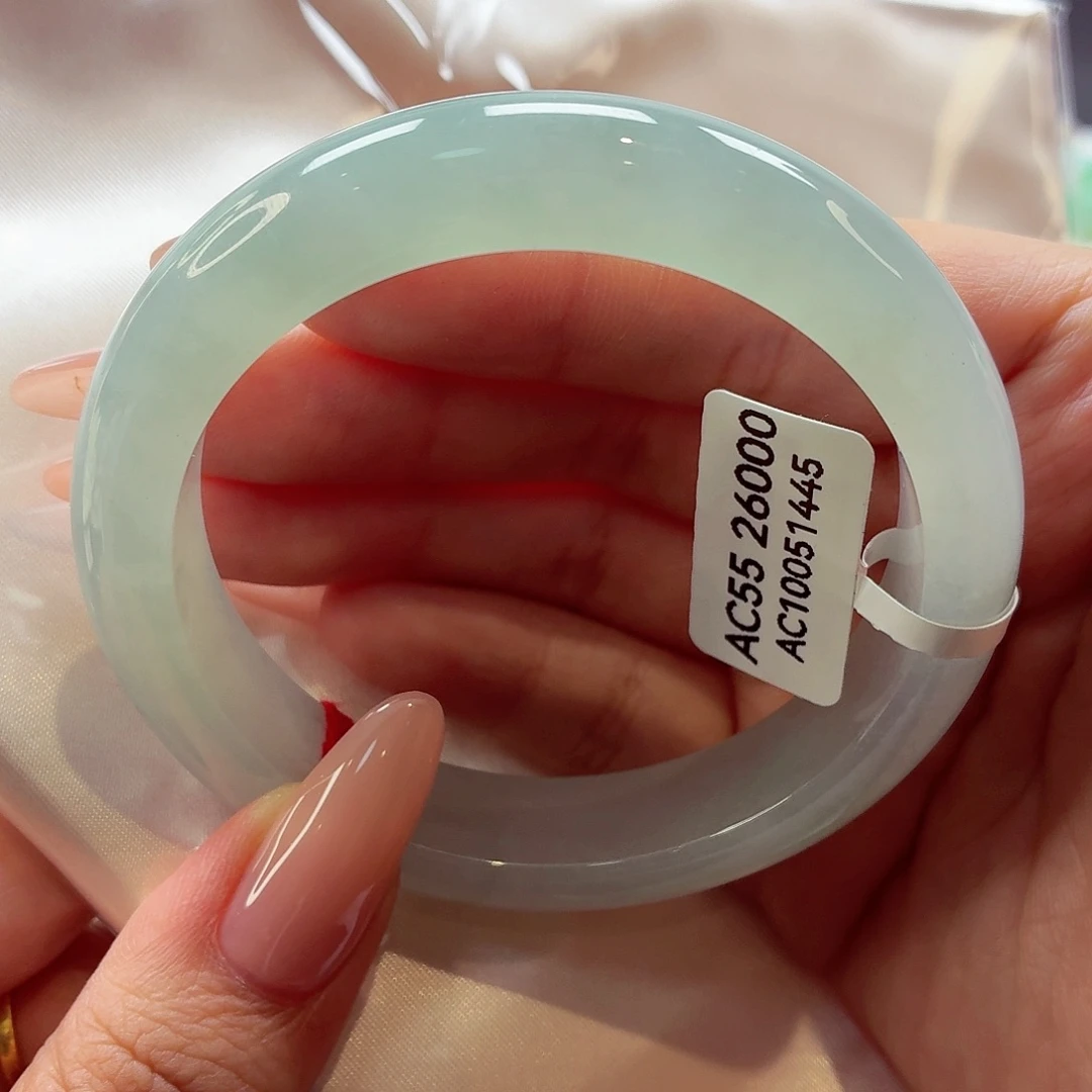 翡翠未镶嵌手镯22（13号）