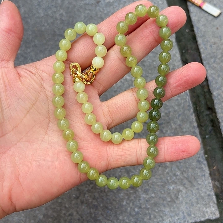 项链未镶嵌和田玉