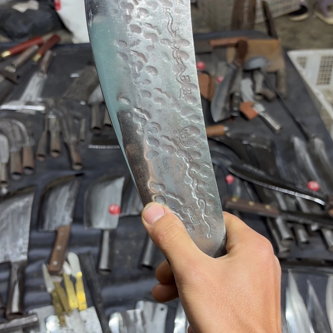 高碳锰钢云南阿老表手工刀