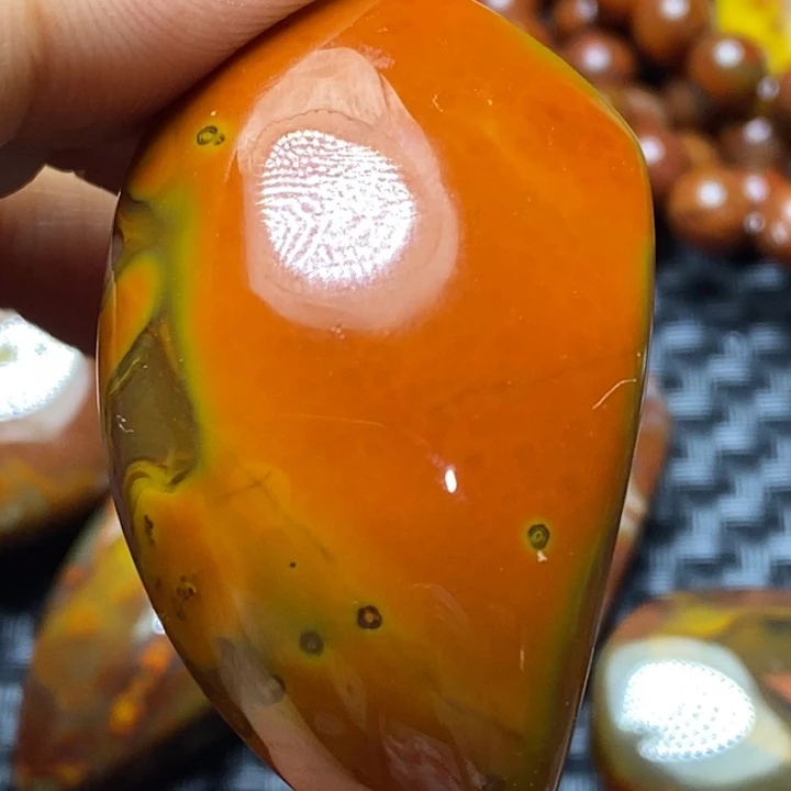 玛瑙/玉髓未镶嵌颈饰爱*