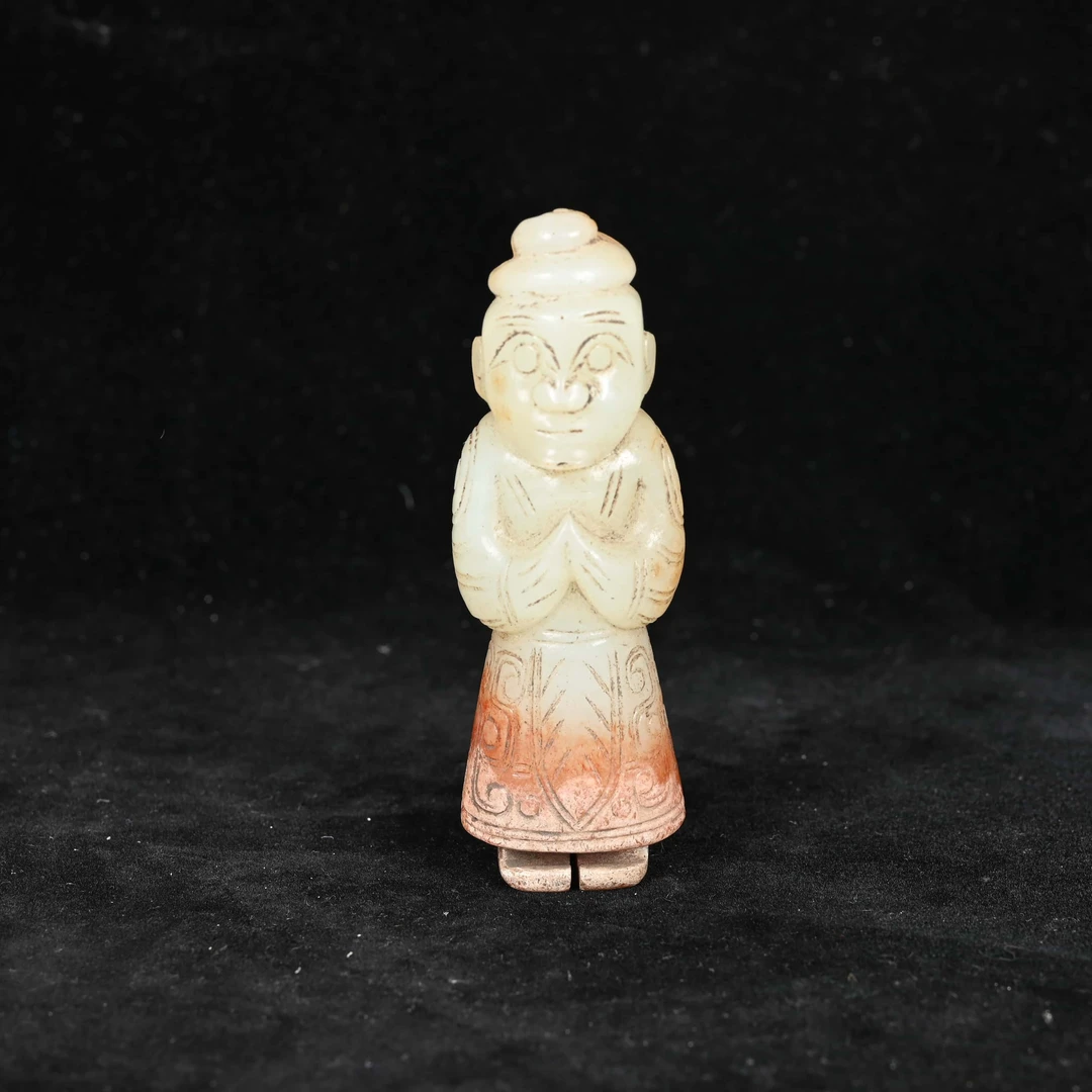 明代站立玉人/WCF.14470/集萃斋