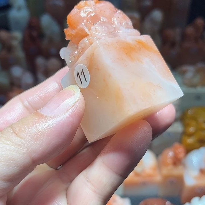 老挝石老挝保利石印章