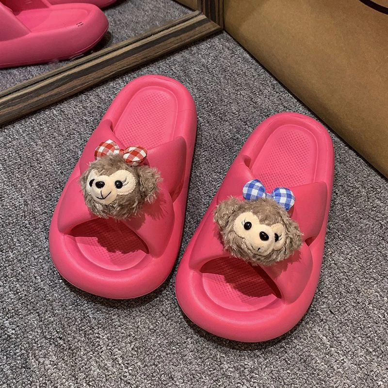 EVA交叉踩屎感厚底高颜值女外穿轻便夏季室内居家防滑沙滩凉拖鞋