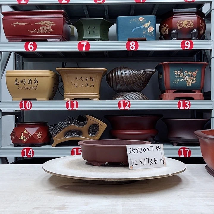 紫砂花盆紫砂花盆