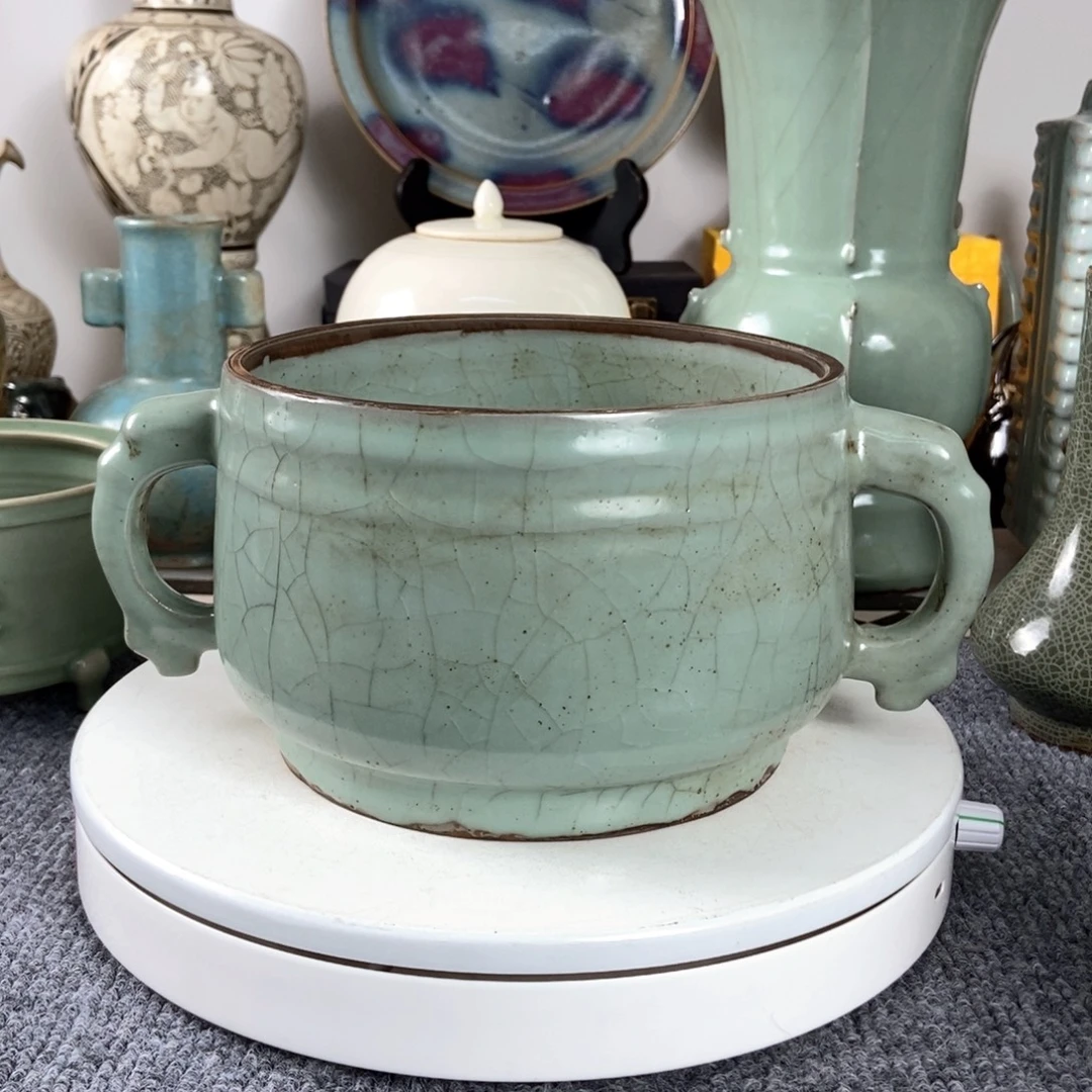 辉***锅摆件瓷器瓷器瓷器
