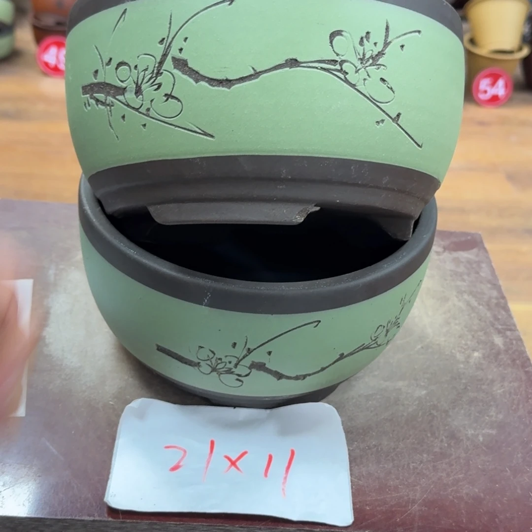 紫砂花盆破损包赔