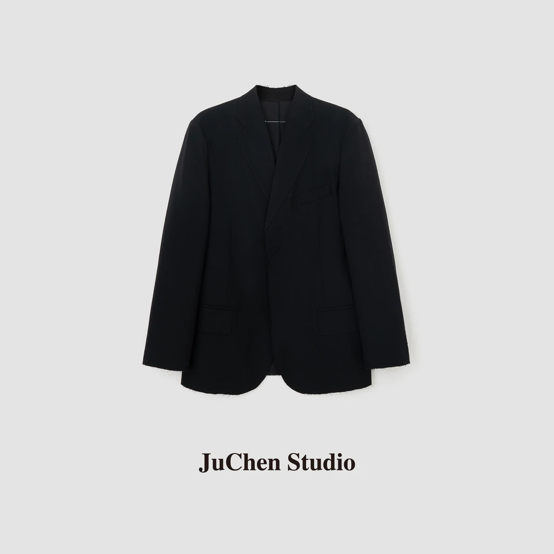 “爱德华”静奢简约山本耀司精裁平驳领西装 SSS76435-131