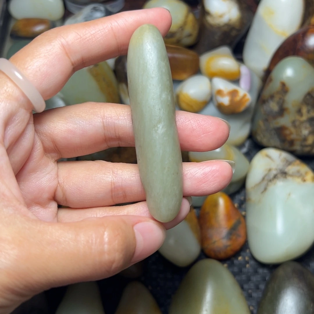 和田玉未镶嵌挂件68