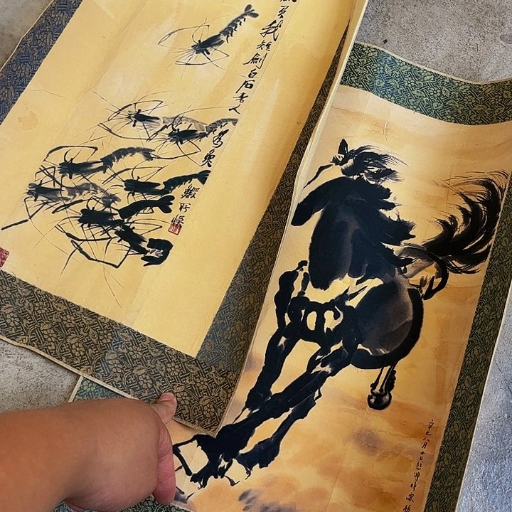 摆件，水渍，轴坏，破损，都是正常的