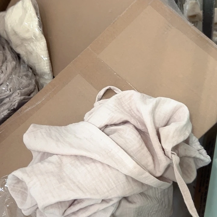 棉棉吊带裙原棉色140斤以内