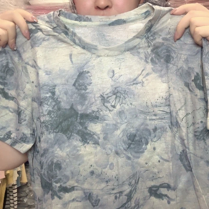 短袖短裤水墨画2短袖