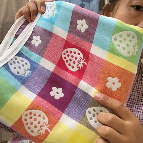 棉微瑕浴巾盖毯纱布