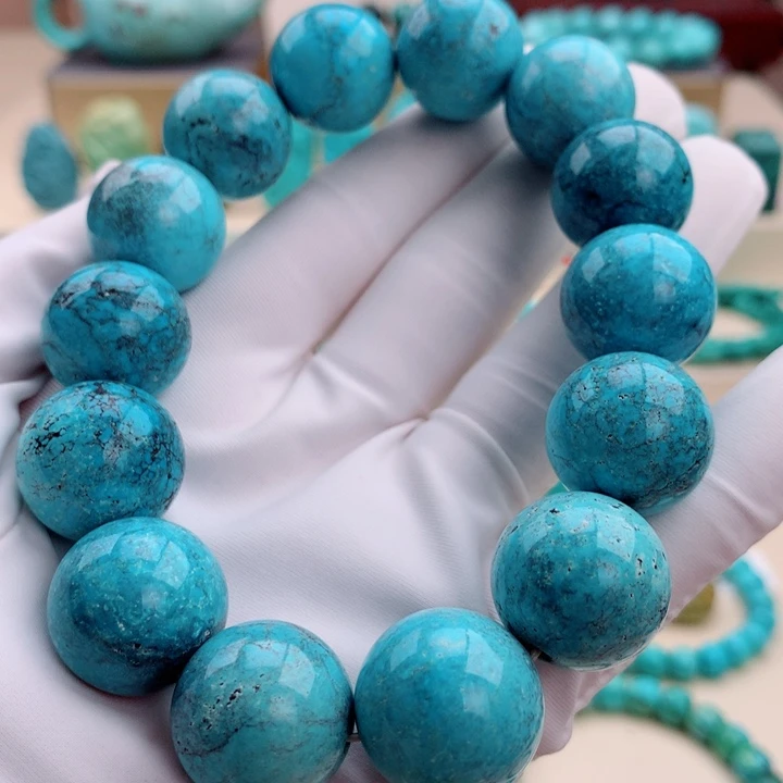 绿松石未镶嵌挂件