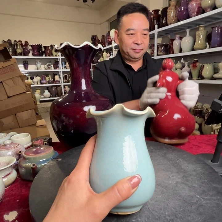 牛家钧窑牛自恒老师钧瓷