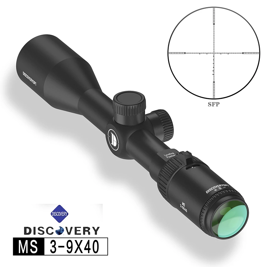 MS 3-9X40增强抗震型25.4管径大视场角金属丝数字分化十字瞄准镜