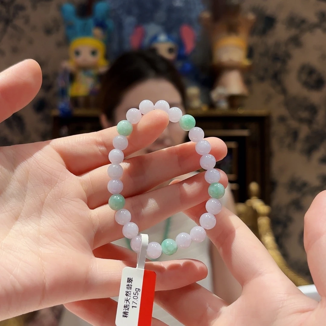 未镶嵌手链翡翠手串