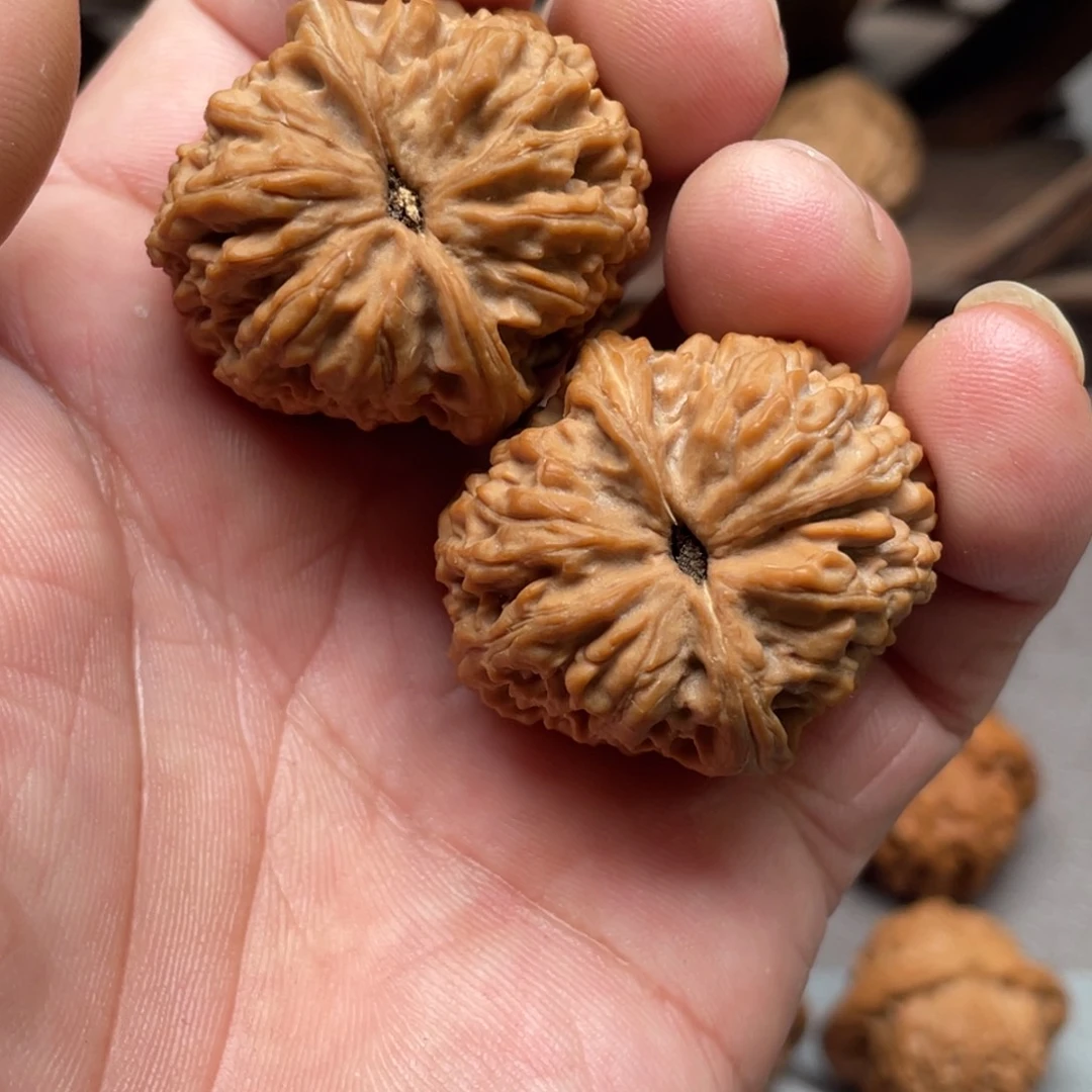 清***露桃核吊坠335全品野生将军