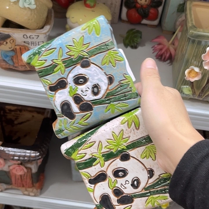 粗陶材质多肉花盆