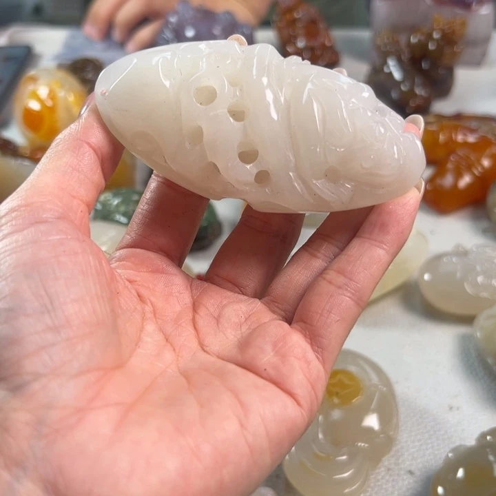 玛瑙/玉髓吊坠(不含链)未镶嵌