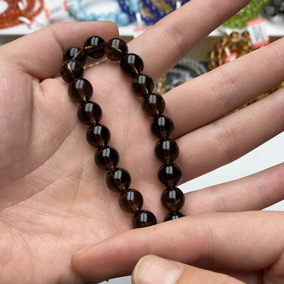【闪购商品】水晶手链未镶嵌泥*天然茶晶