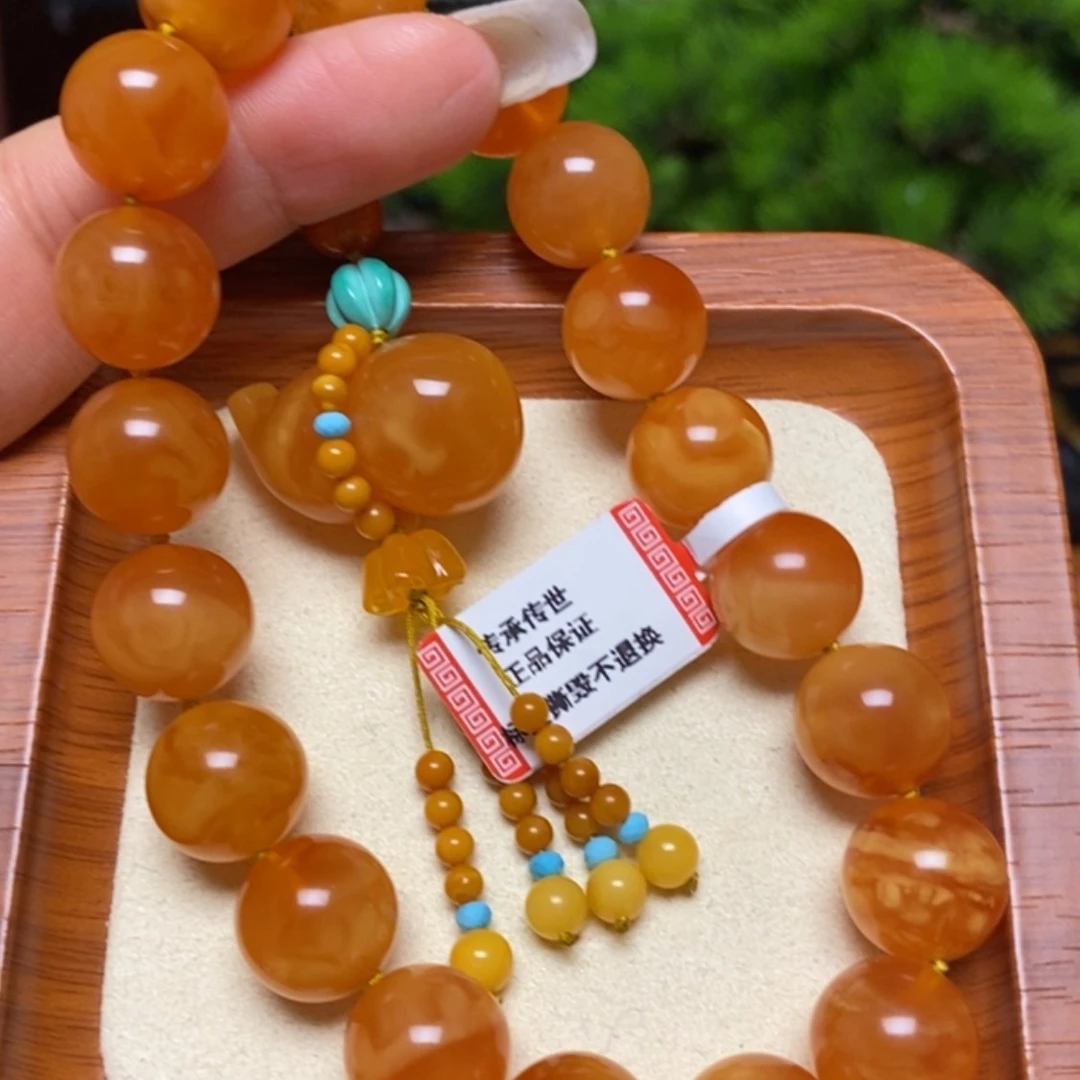 【闪购商品】手链蜜蜡未镶嵌手串