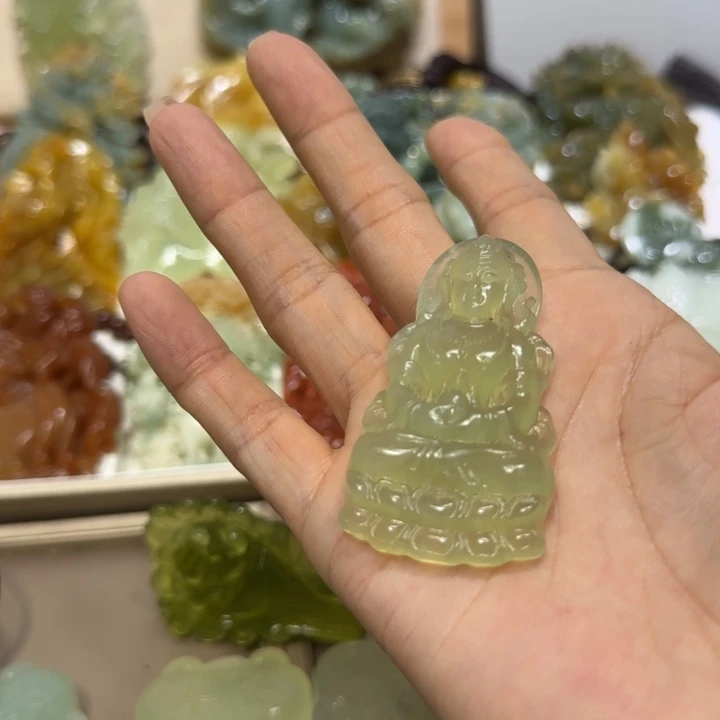 蛇纹石玉吊坠未镶嵌用****5