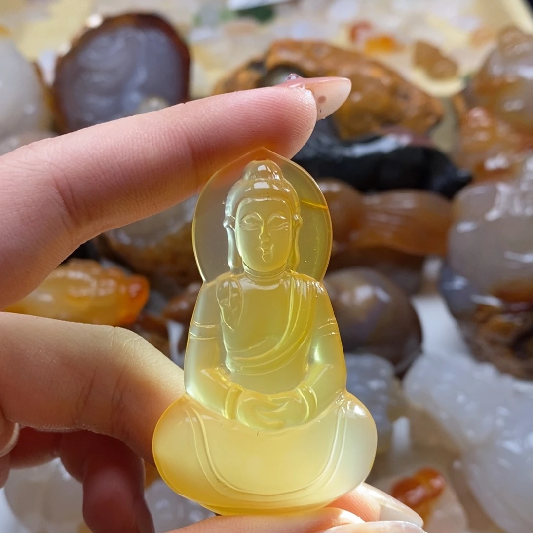 玛瑙/玉髓未镶嵌颈饰