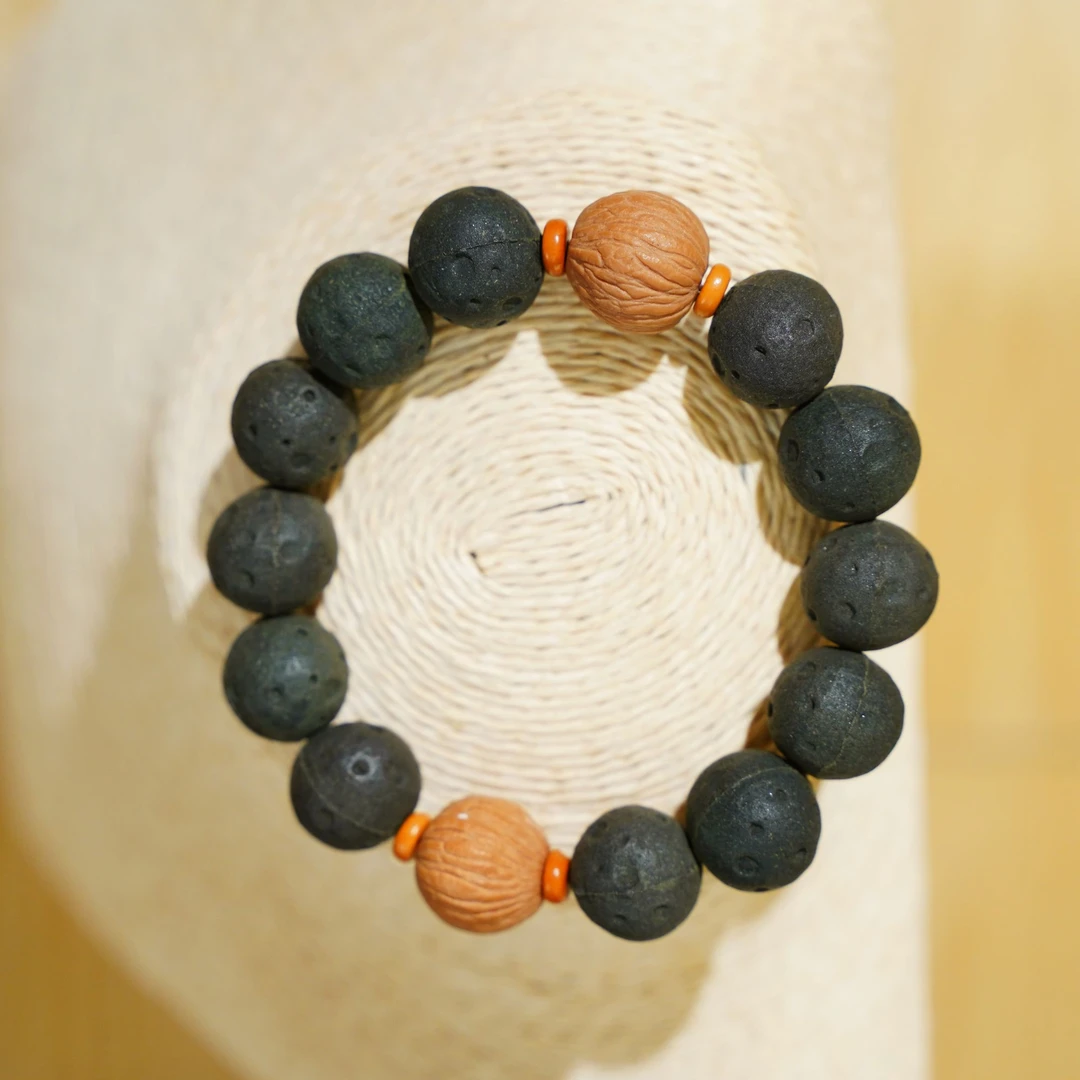 【凝馨逸梦●陨石造型手串】非遗古法合香珠手作新国风冷凝香