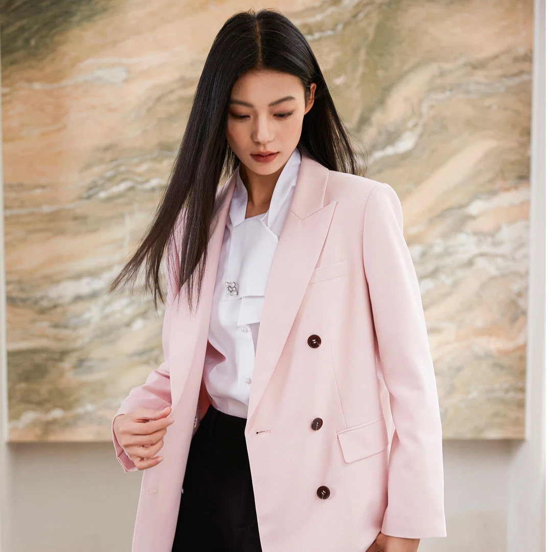 2025春季新款时尚飘带衬衫