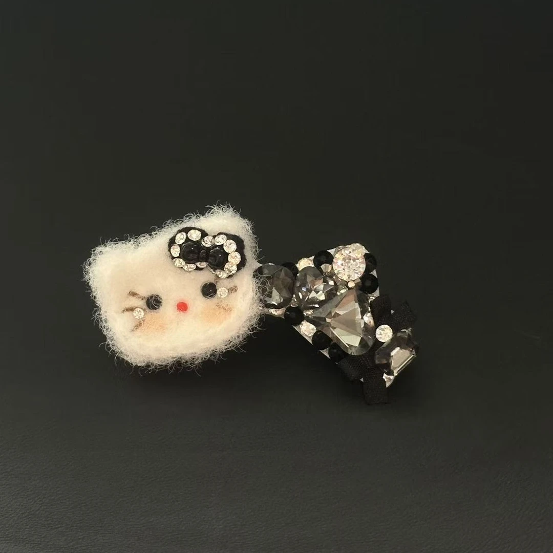 可爱小猫咪造型宠物发夹时尚美观