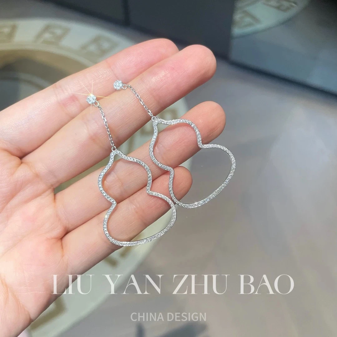 【六言精选】大葫芦耳线耳钉