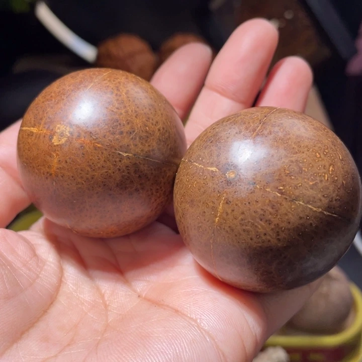 桃核把件四瓣金刚菩提