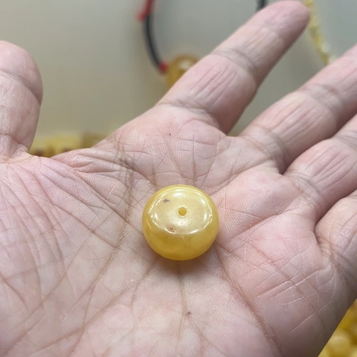 未镶嵌琥珀裸石沙*海蜜蜡墩子18