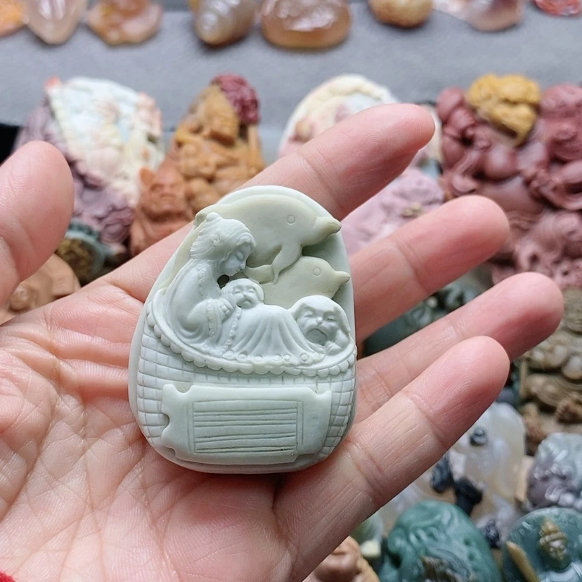 【闪购商品】未镶嵌吊坠定制石英质玉