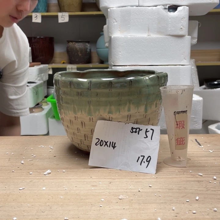 紫砂花盆多肉花盆微瑕57