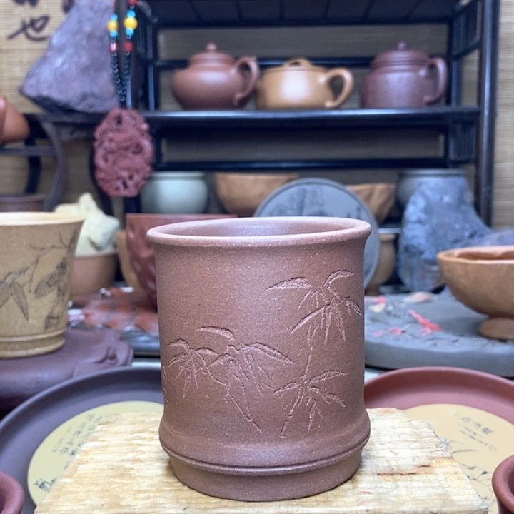 紫砂茶杯紫砂主人杯200毫升